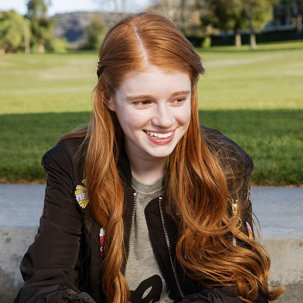 Teen smiling at Modern Orthodontics in Long Beach, CA